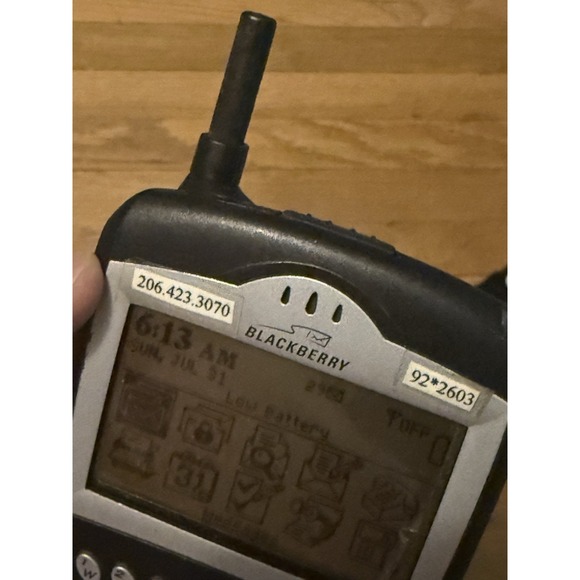 Blackberry Nextel Cellular SmartPhone  Model 6510 Vintage - Picture 4 of 9